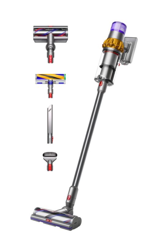 Dyson V15 Detect Absolute cordless vacuum - Yellow/Iron/Nickel