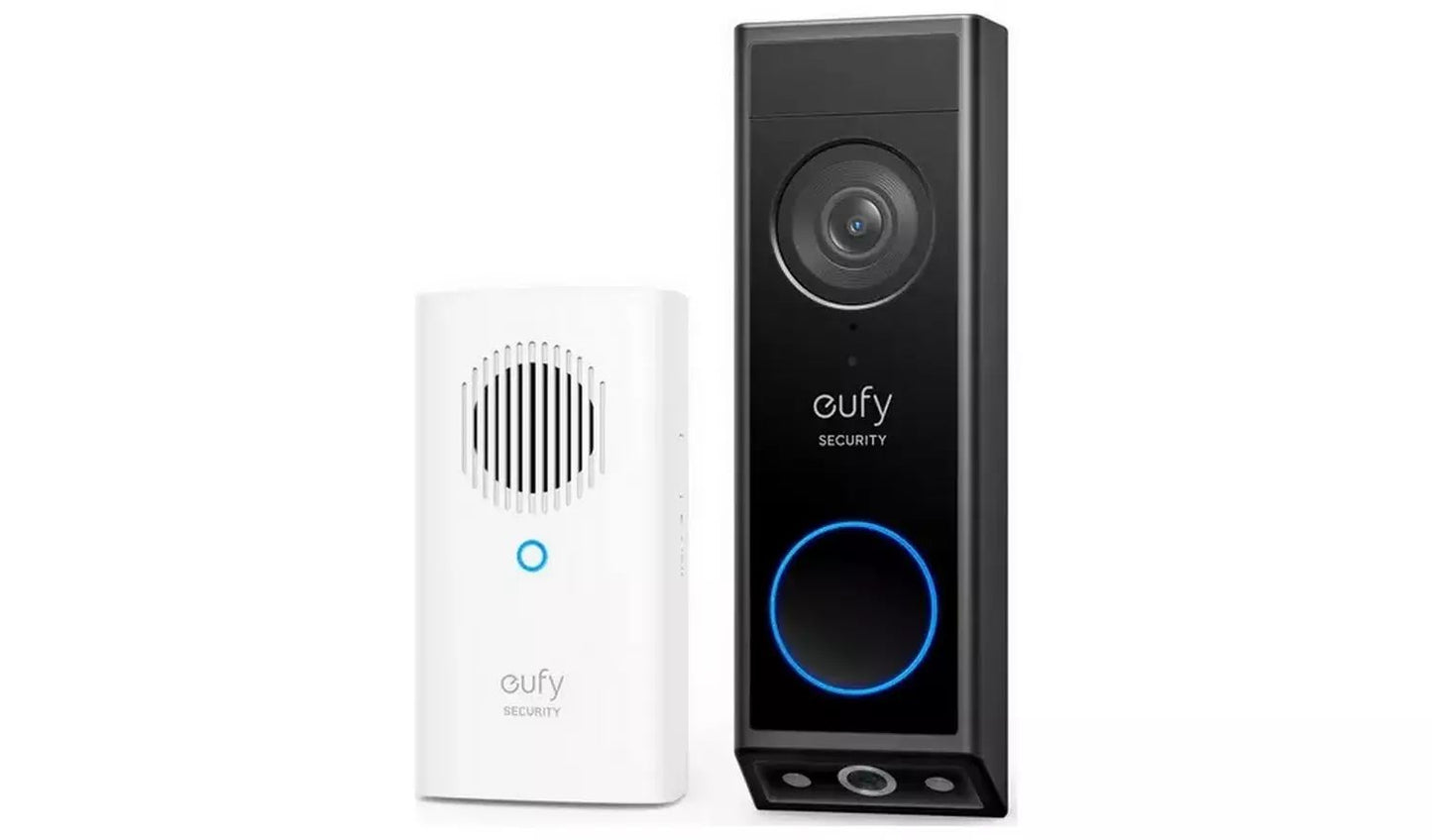 Video Doorbell E340 With Chime (Dual Lens 2K)