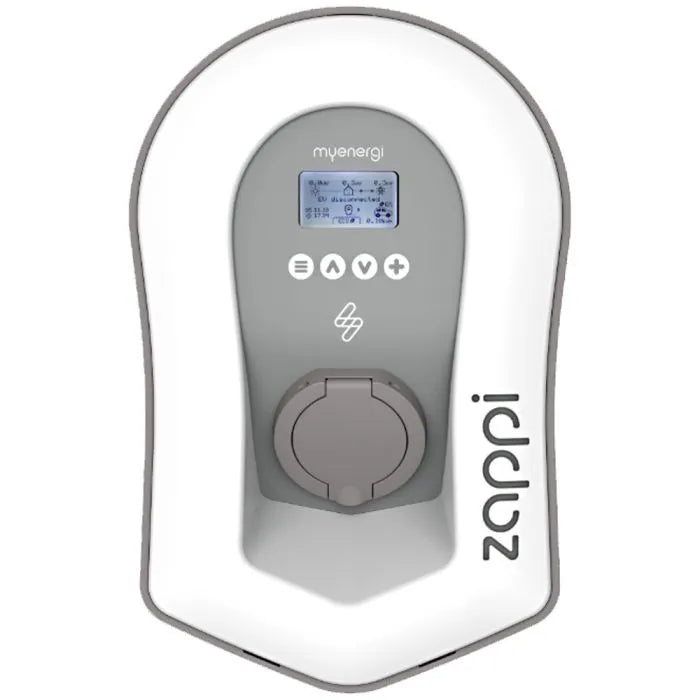 Zappi 2.1 7.4kW White Tethered Car Charger