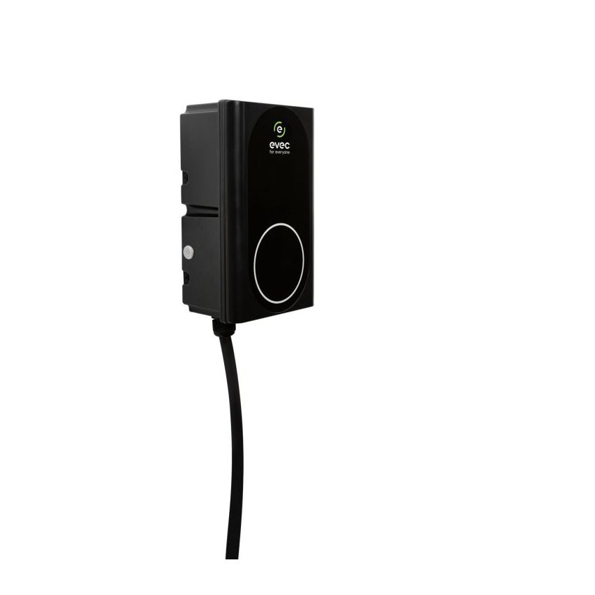 EVEC 7.4KW EV CHARGER WITH TETHERED CABLE, TYPE 2, SINGLE PHASE